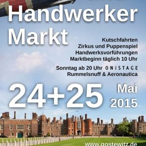Kunst und Handwerkermarkt in Riesa/Gostewitz in  Sachsen