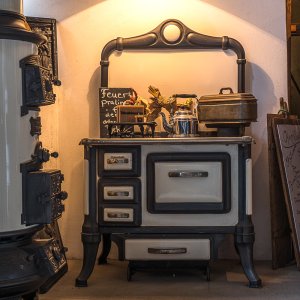 historischer Küchenherd Küppersbusch - Ofen-Atelier Fuhrken
