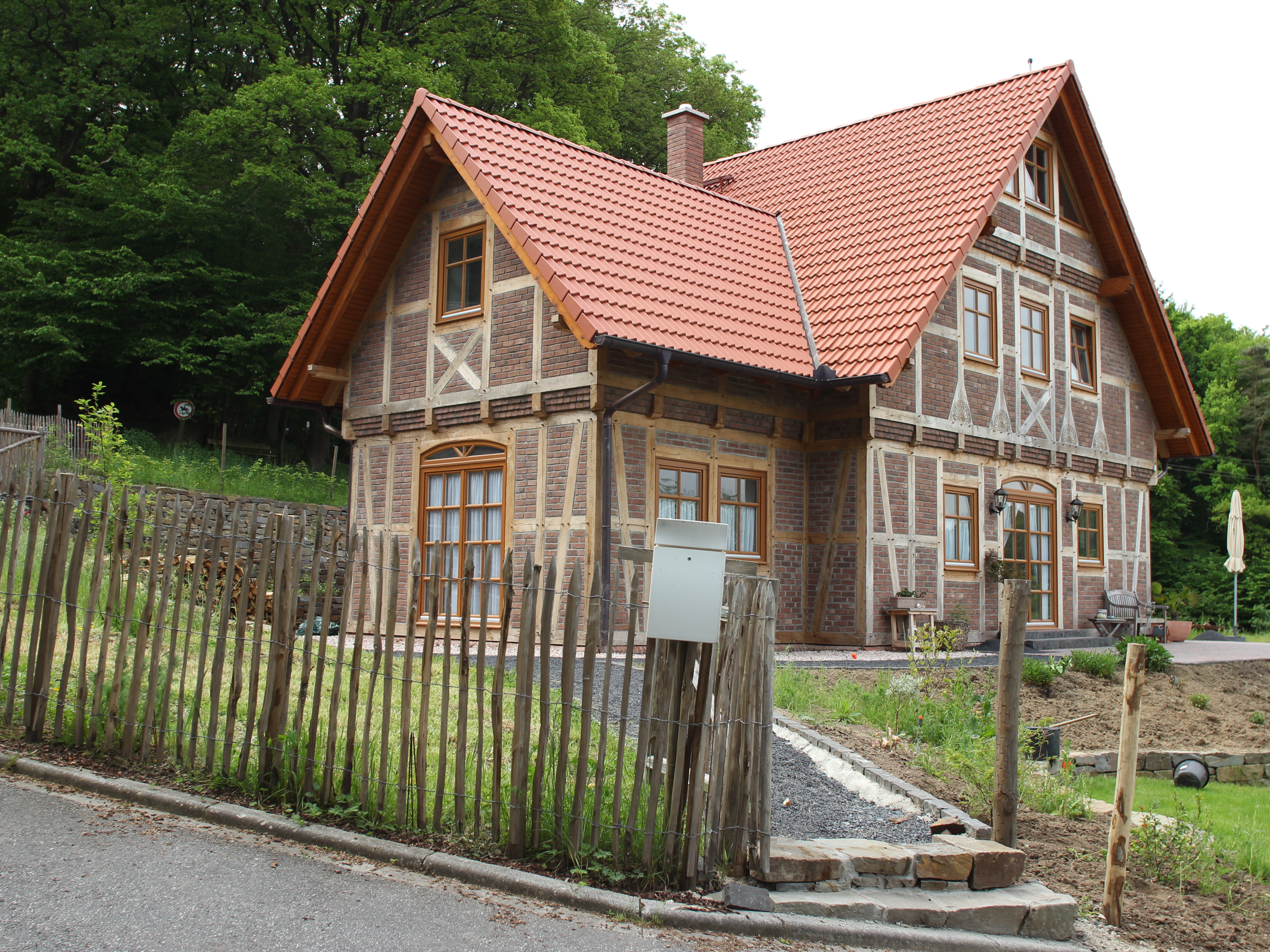 Eichen- Fachwerkhaus Baujahr 2015
