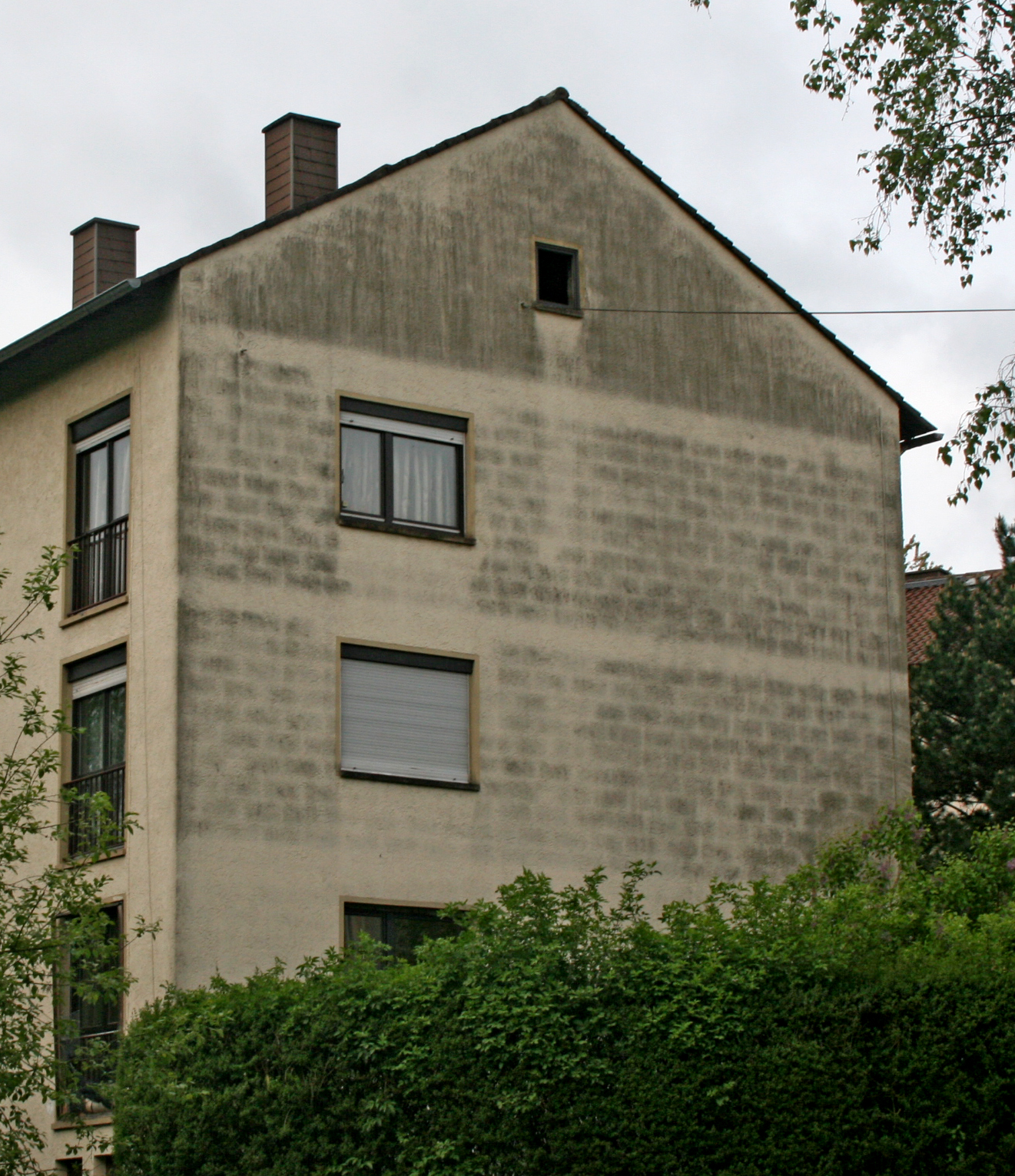 Fassadenverschmutzung