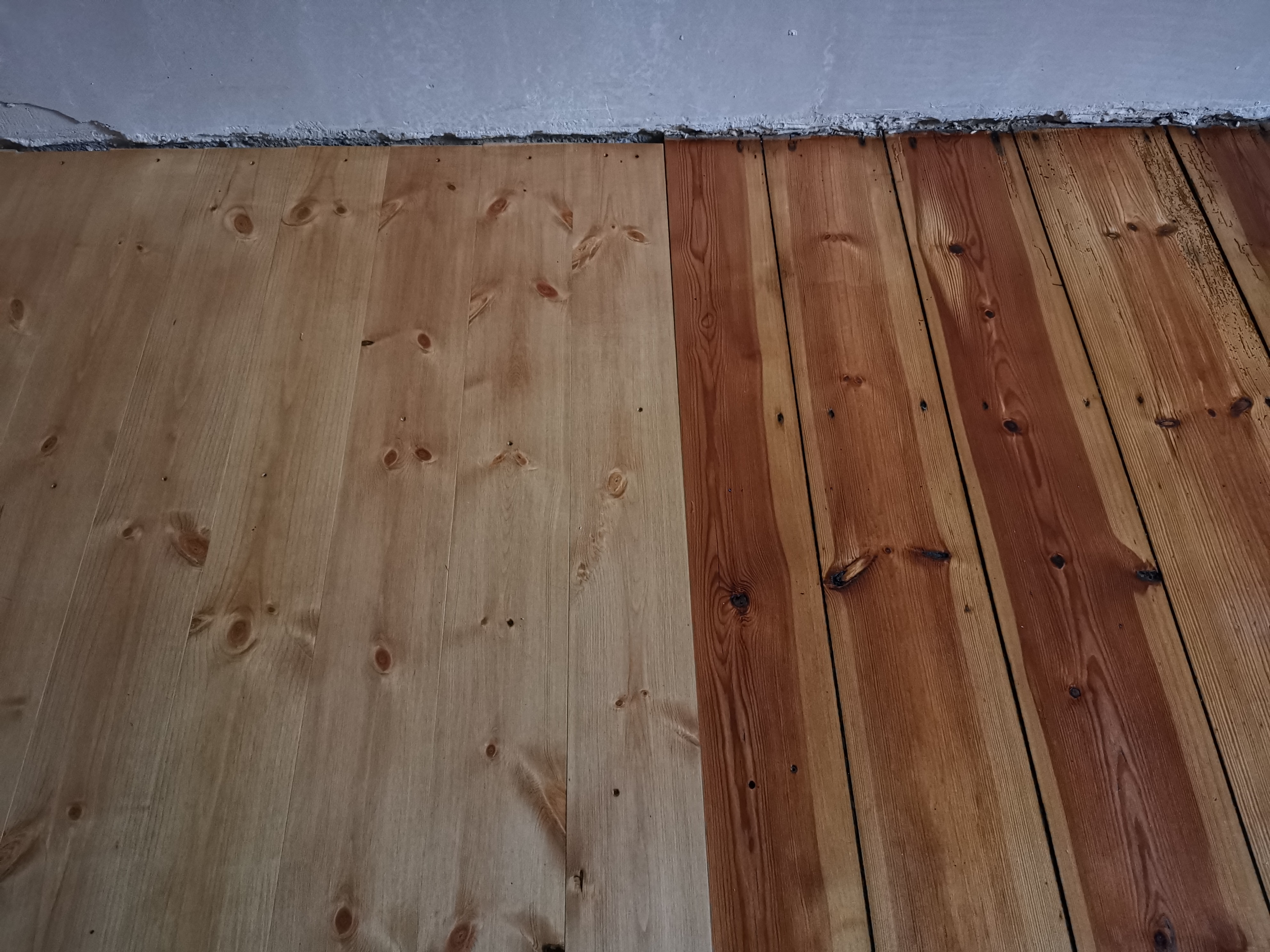 Holzboden nach Fehlölung retten