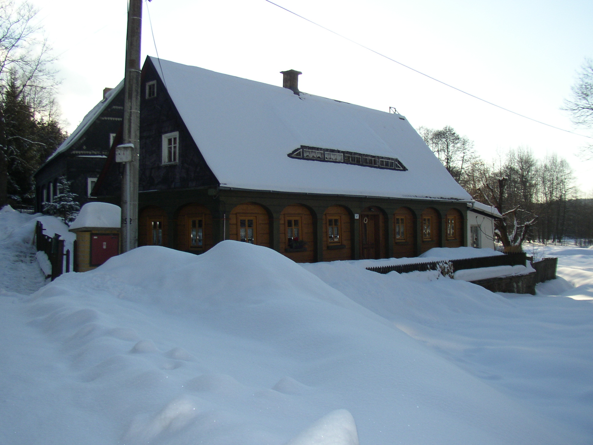Winterhaus in Brtniky/ Zeidler 2004
